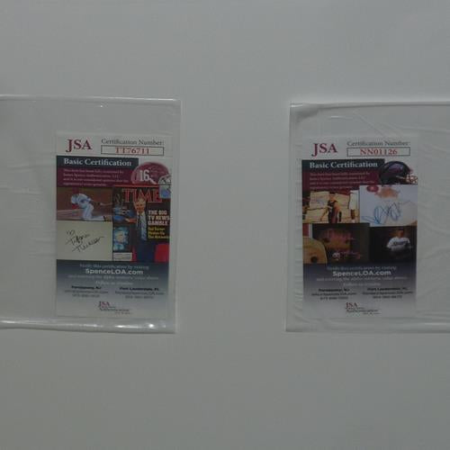 Good Will Hunting Full-Size Movie Poster Deluxe Framed with Matt Damon and Robin Williams Autographs - JSA