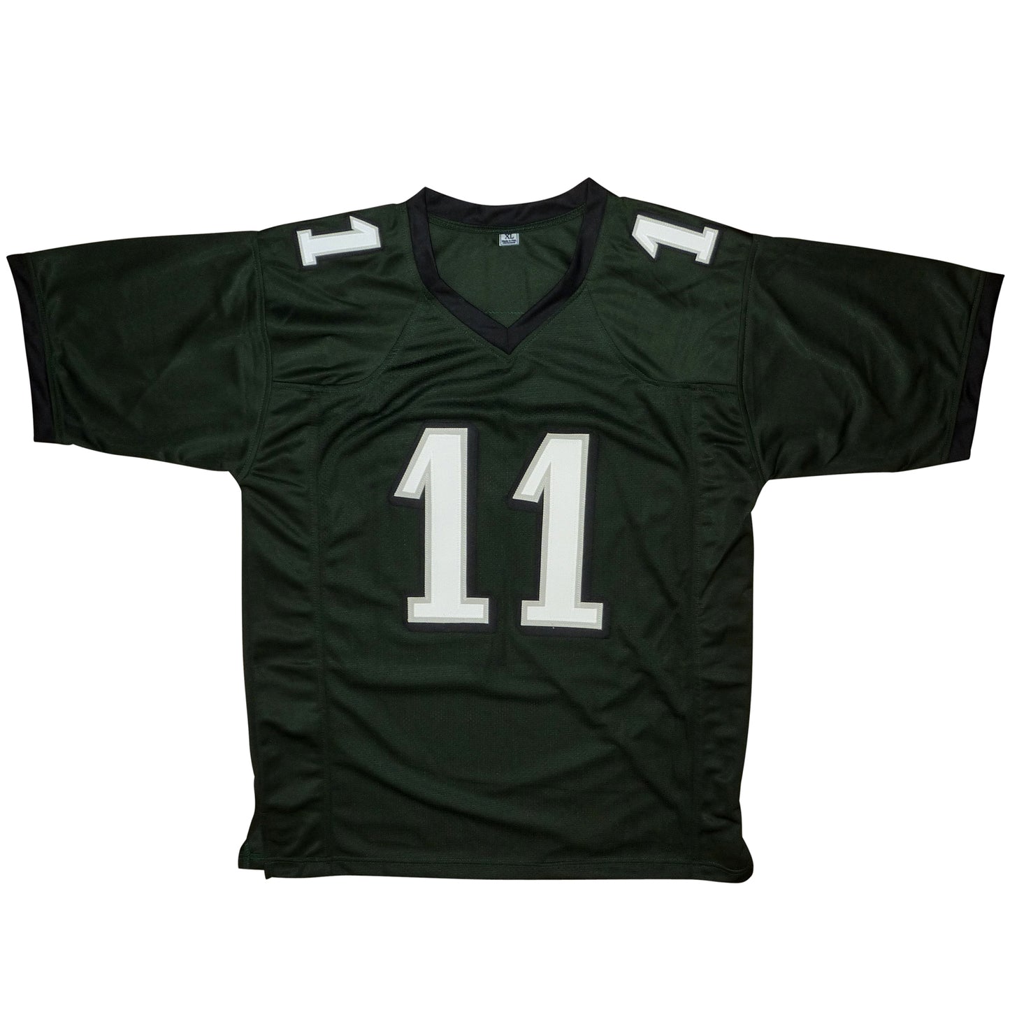 AJ Brown Autographed Philadelphia (Green #11) Custom Jersey – JSA