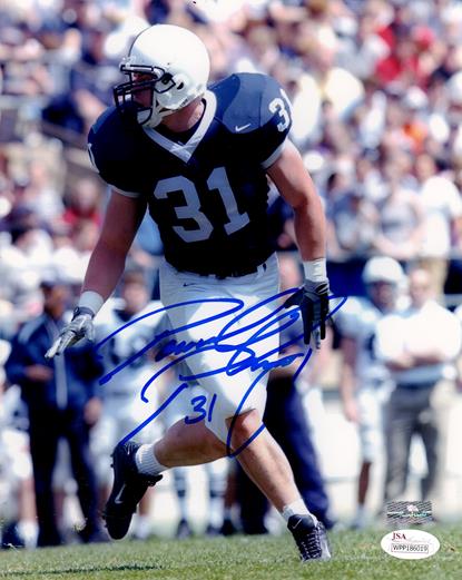 Paul Posluszny Autographed Penn State Nittany Lions 8x10 Photo