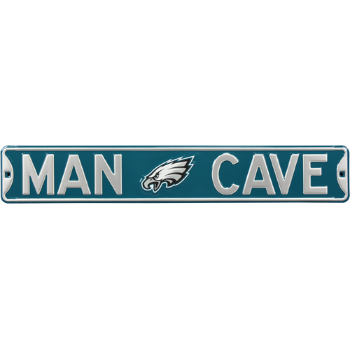 Philadelphia Eagles "MAN CAVE" Authentic Street Sign