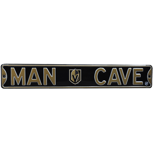 Las Vegas Golden Knights "MAN CAVE" Authentic Street Sign