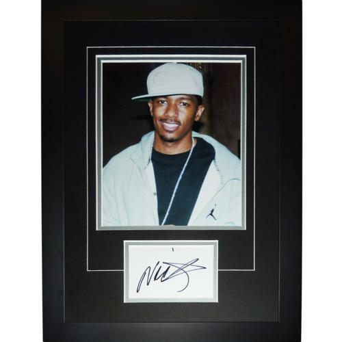 Nick Cannon Autographed Americas Got Talent (TV Show) "Signature Series" Frame