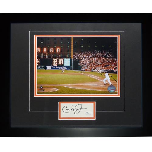 Cal Ripken Jr Autographed Signed Framed Baltimore Orioles 