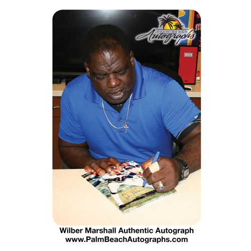 Wilber Marshall Autographed Florida Gators 8x10 Photo