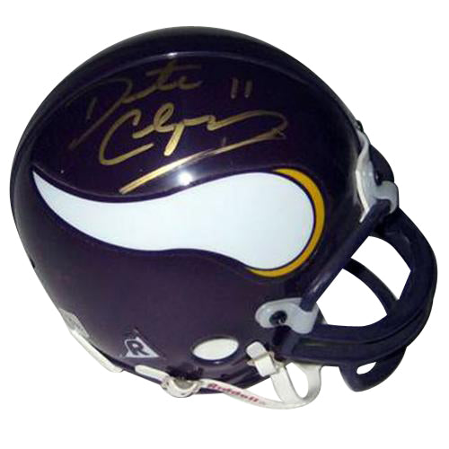 Daunte Culpepper Autographed Minnesota Vikings Mini Helmet