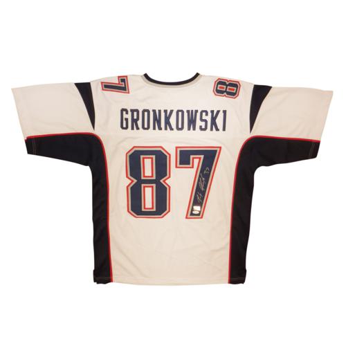 rob gronkowski game worn jersey