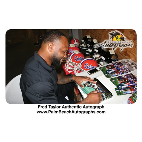 Fred Taylor Autographed Florida Gators (Sugar Bowl vs FSU) 8x10 Photo