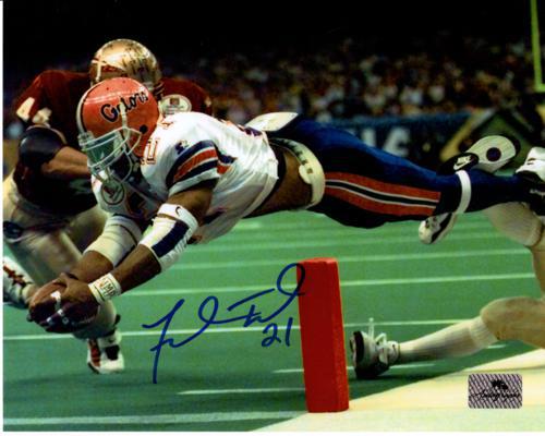 Fred Taylor Autographed Florida Gators (Sugar Bowl vs FSU) 8x10 Photo