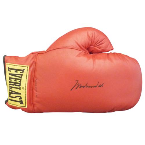 handschuhe ali Muhammad Ali Autographed Everlast Red Boxing Glove