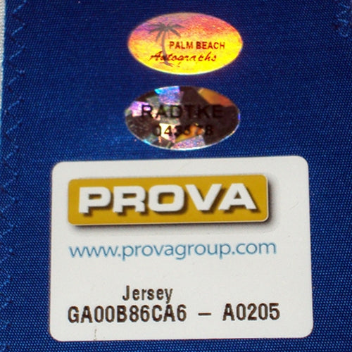 Emmitt Smith Autographed Dallas Cowboys (White #22) Deluxe Framed Jersey