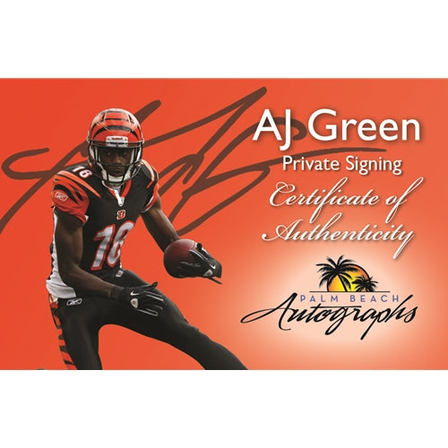 A.J. Green Autographed Georgia Bulldogs (Red #8) Nike Jersey