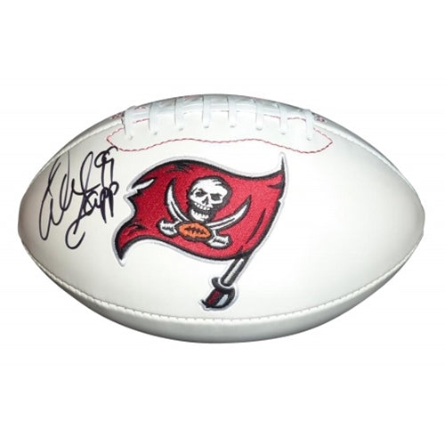 Warren Sapp Autographed Tampa Bay Buccaneers Logo Football