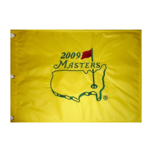 2009 Masters Embroidered Golf Pin Flag - Angel Cabrera Champion