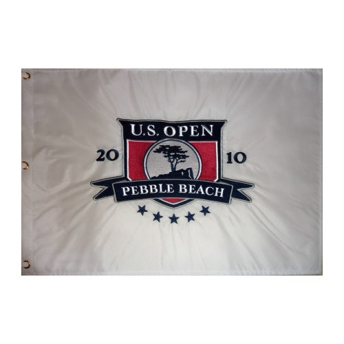 2010 U.S. Open (Pebble Beach Embroidered) Golf Pin Flag - Graeme McDowell Champion
