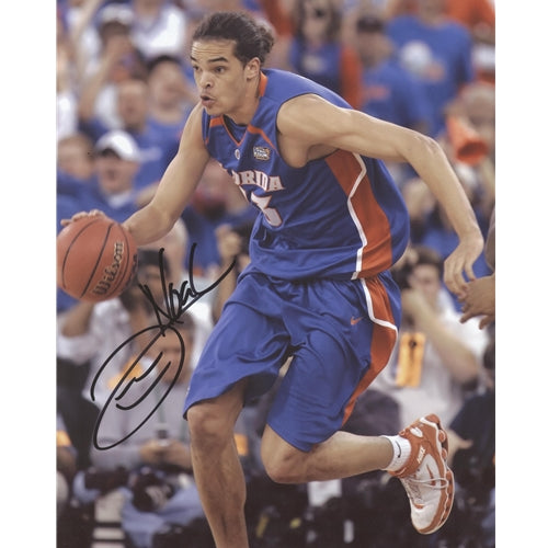 Joakim Noah Autographed Florida Gators (06 Final Four Dribbling) 8x10 Photo