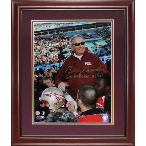 Bobby Bowden Autographed Florida State FSU Seminoles (Last Game) Deluxe Framed 11x14 Photo w/ 