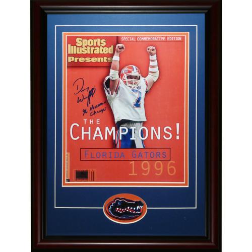 Danny Wuerffel Autographed Florida Gators Sports Illustrated Cover Deluxe Framed 11x14 Print