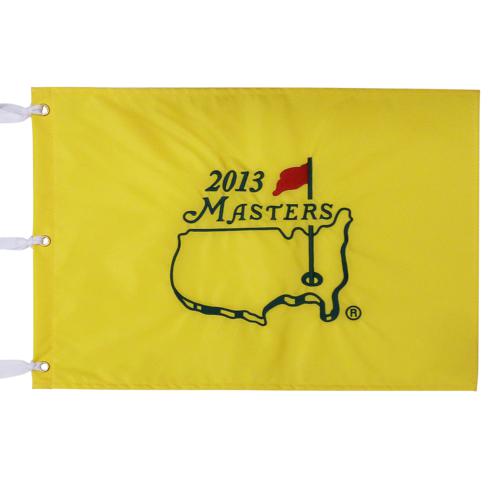 2013 Masters Embroidered Golf Pin Flag - Adam Scott Champion