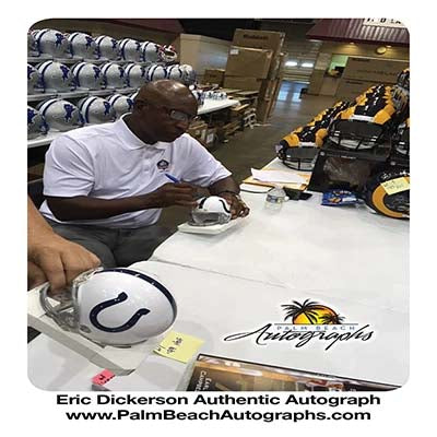 Eric Dickerson â Palm Beach Autographs LLC