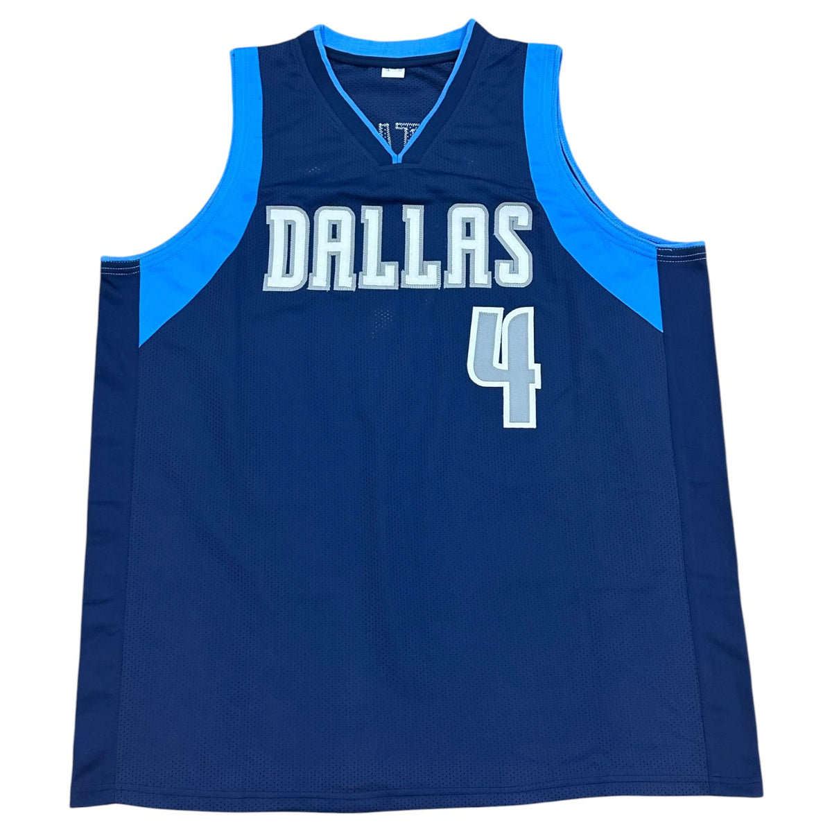 Caron Butler Autographed Dallas (Blue #4) Custom Stitched Jersey - JSA