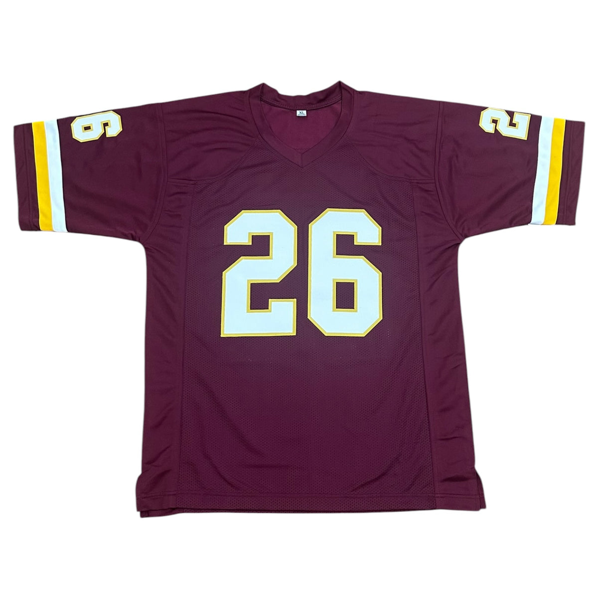 Clinton Portis Autographed Washington (Maroon #26) Custom Stitched Jersey - JSA