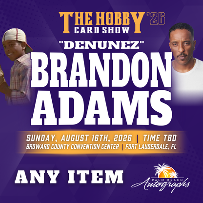 THE SANDLOT CAST In-Person Autograph Event at THE HOBBY CARD SHOW Public Signing Event - August 16th, 2026