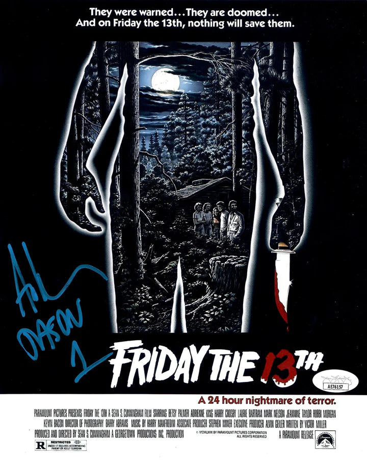 PRESALE - ARI LEHMAN AUOTGRAPHED FRIDAY THE 13th 8x10 PHOTO