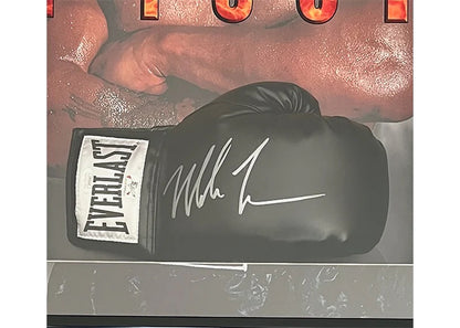 Mike Tyson Autographed Deluxe Framed Everlast Boxing Glove - JSA