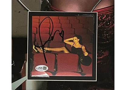 Taylor Swift Autographed Framed The Life of a Showgirl CD Insert -JSA