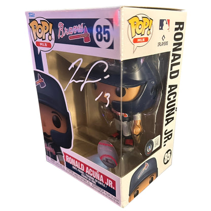 Ronald Acuna Jr. Autographed Funko Pop - Beckett