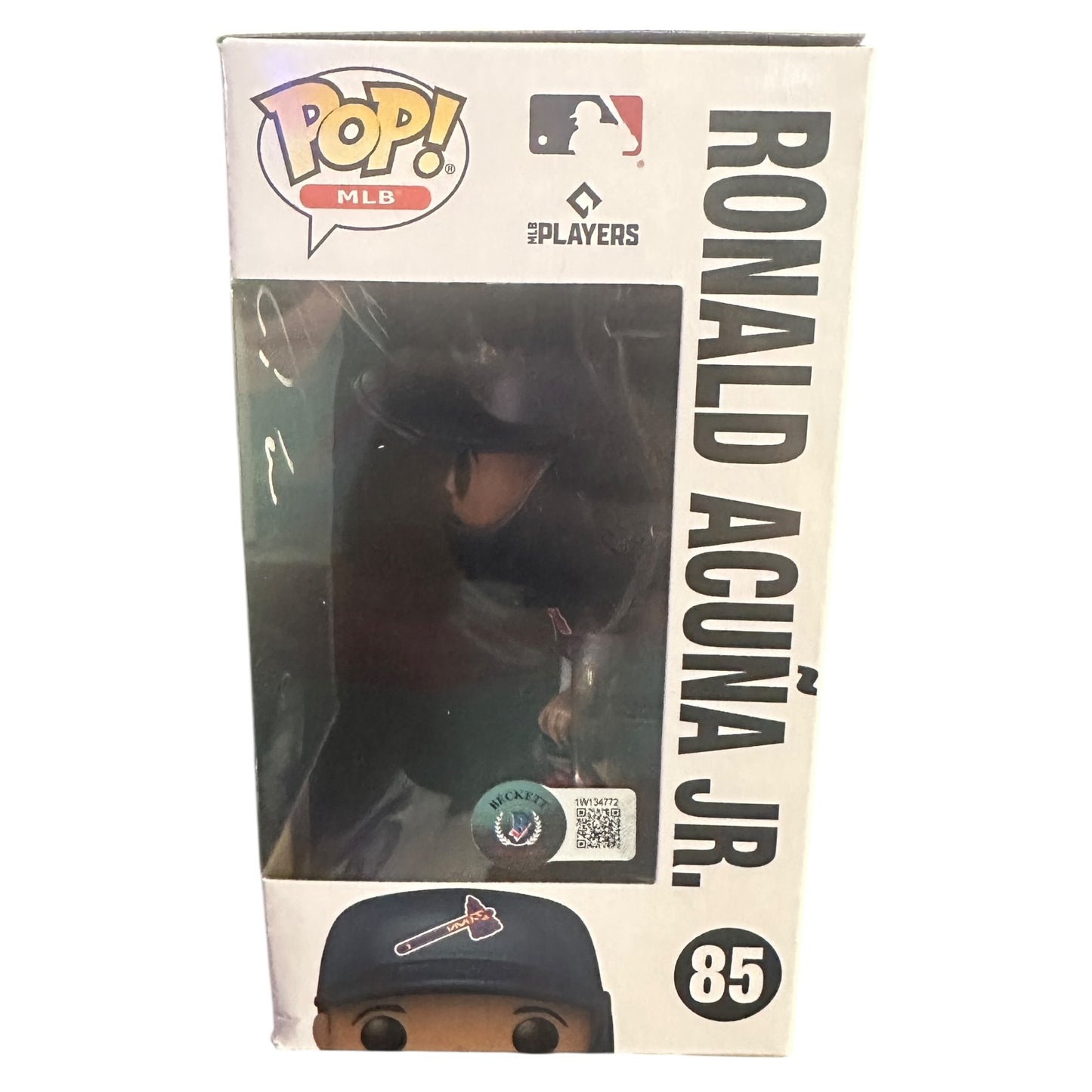 Ronald Acuna Jr. Autographed Funko Pop - Beckett
