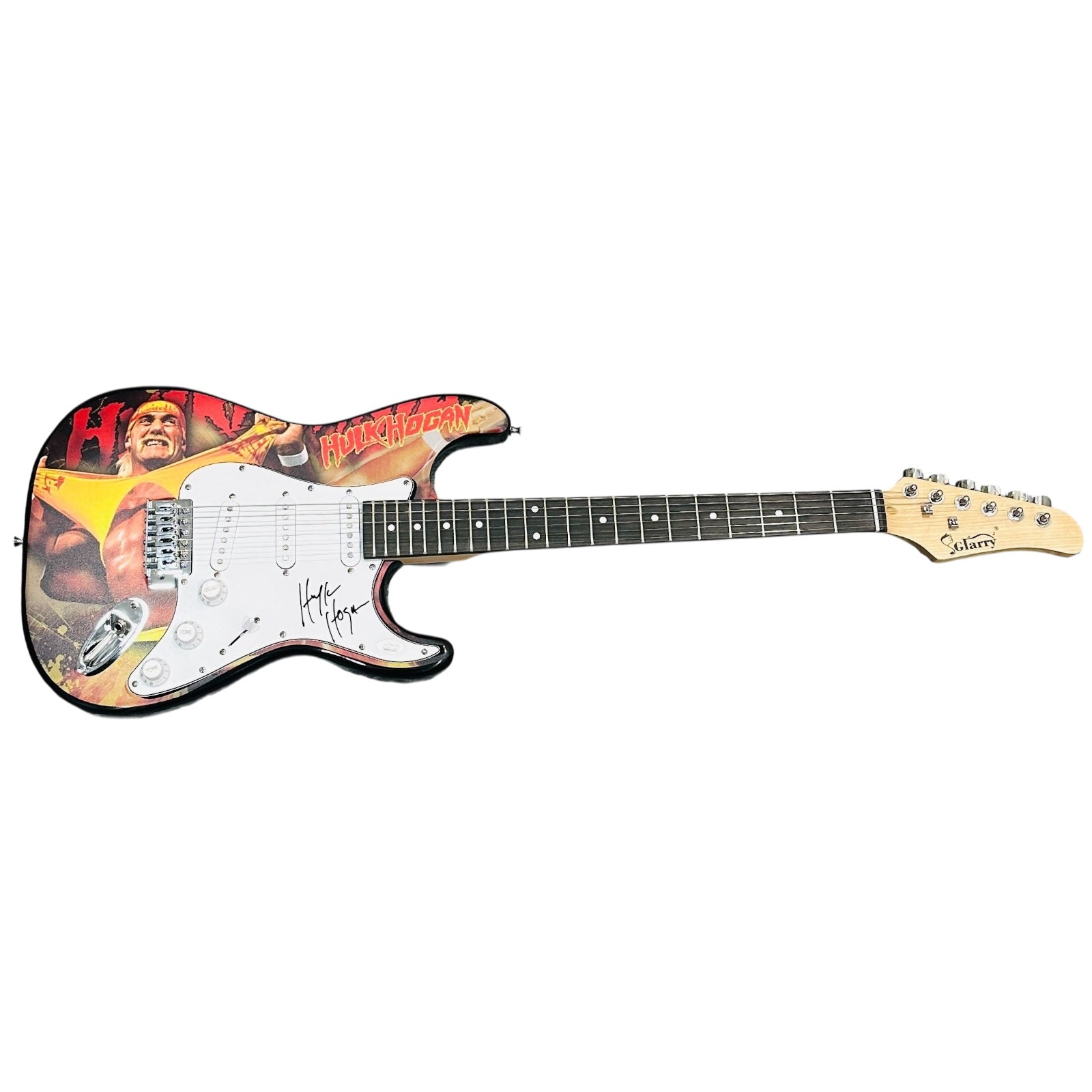 Hulk Hogan Autographed Wrapped Electric Guitar - JSA