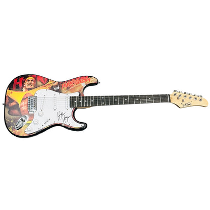 Hulk Hogan Autographed Wrapped Electric Guitar - JSA