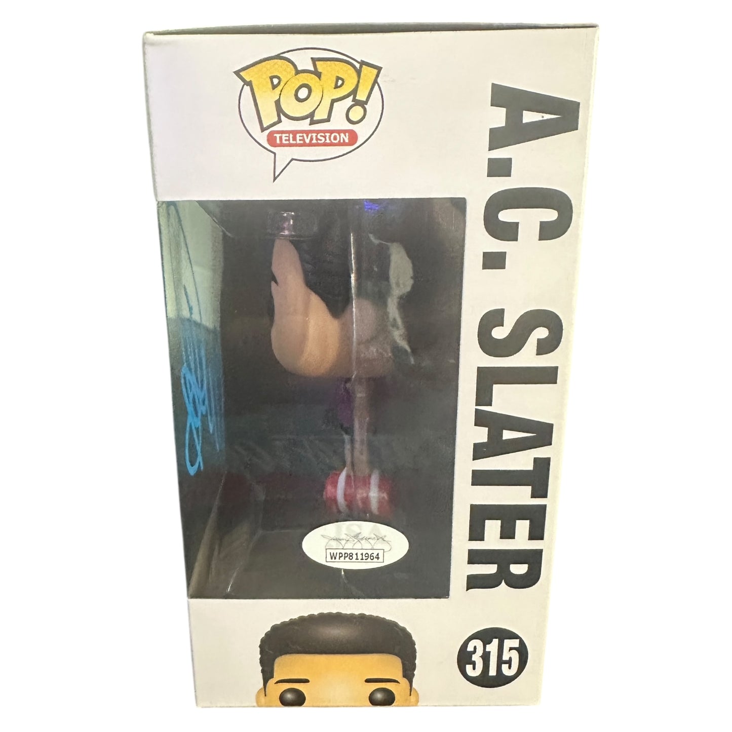 Mario Lopez "AC Slater" Autographed Saved by the Bell Funko Pop  - JSA