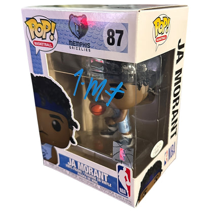 Ja Morant Autographed Funko Pop #87 - JSA