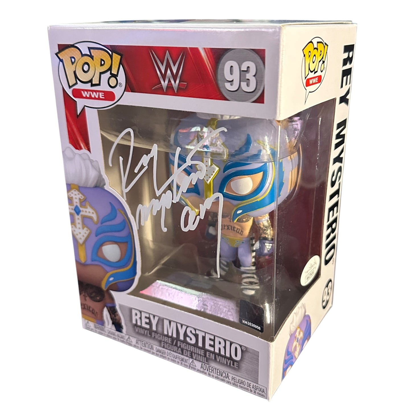 Rey Mysterio Autographed Funko Pop - JSA