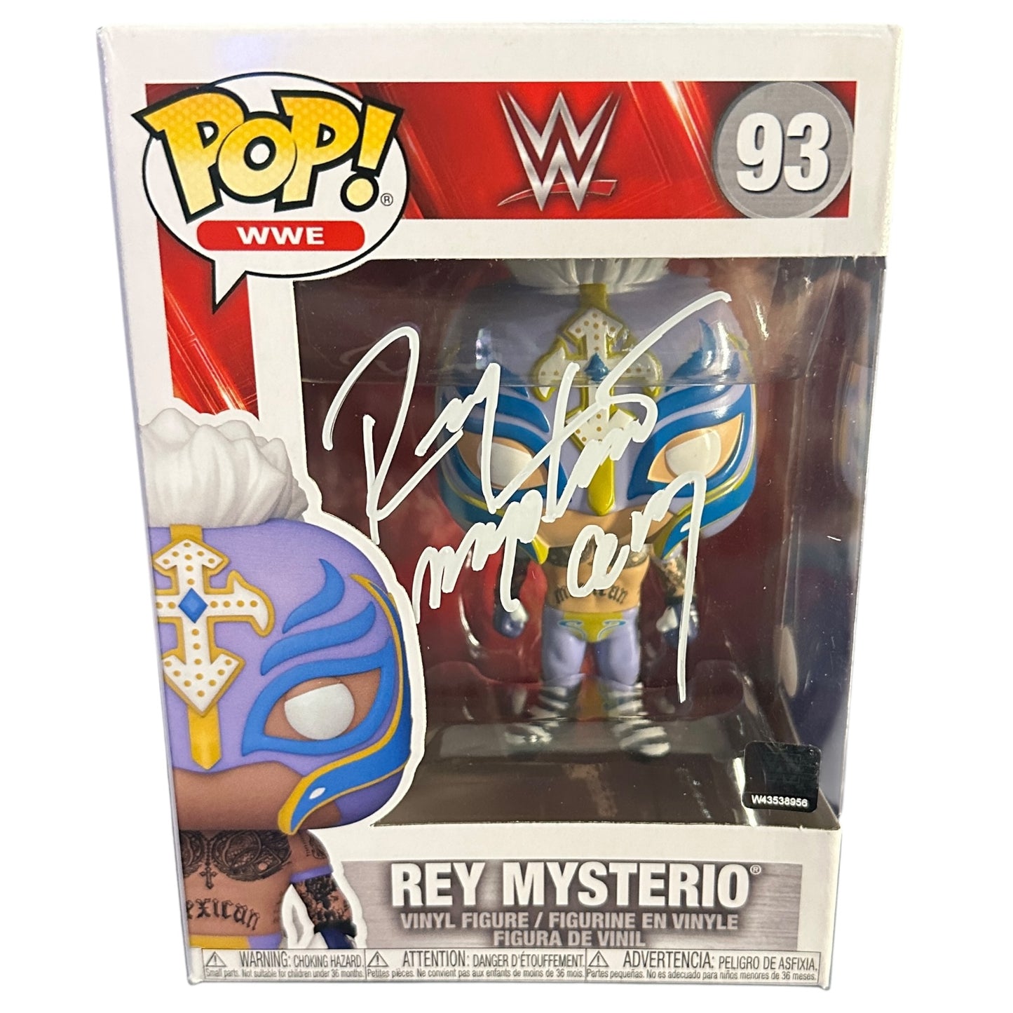 Rey Mysterio Autographed Funko Pop - JSA