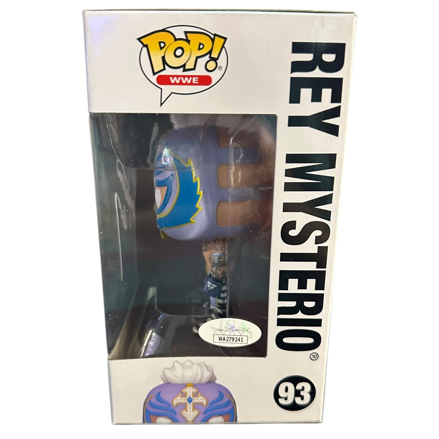 Rey Mysterio Autographed Funko Pop - JSA