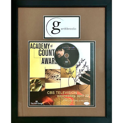 Garth Brooks Autographed Music Deluxe Framed Piece - JSA