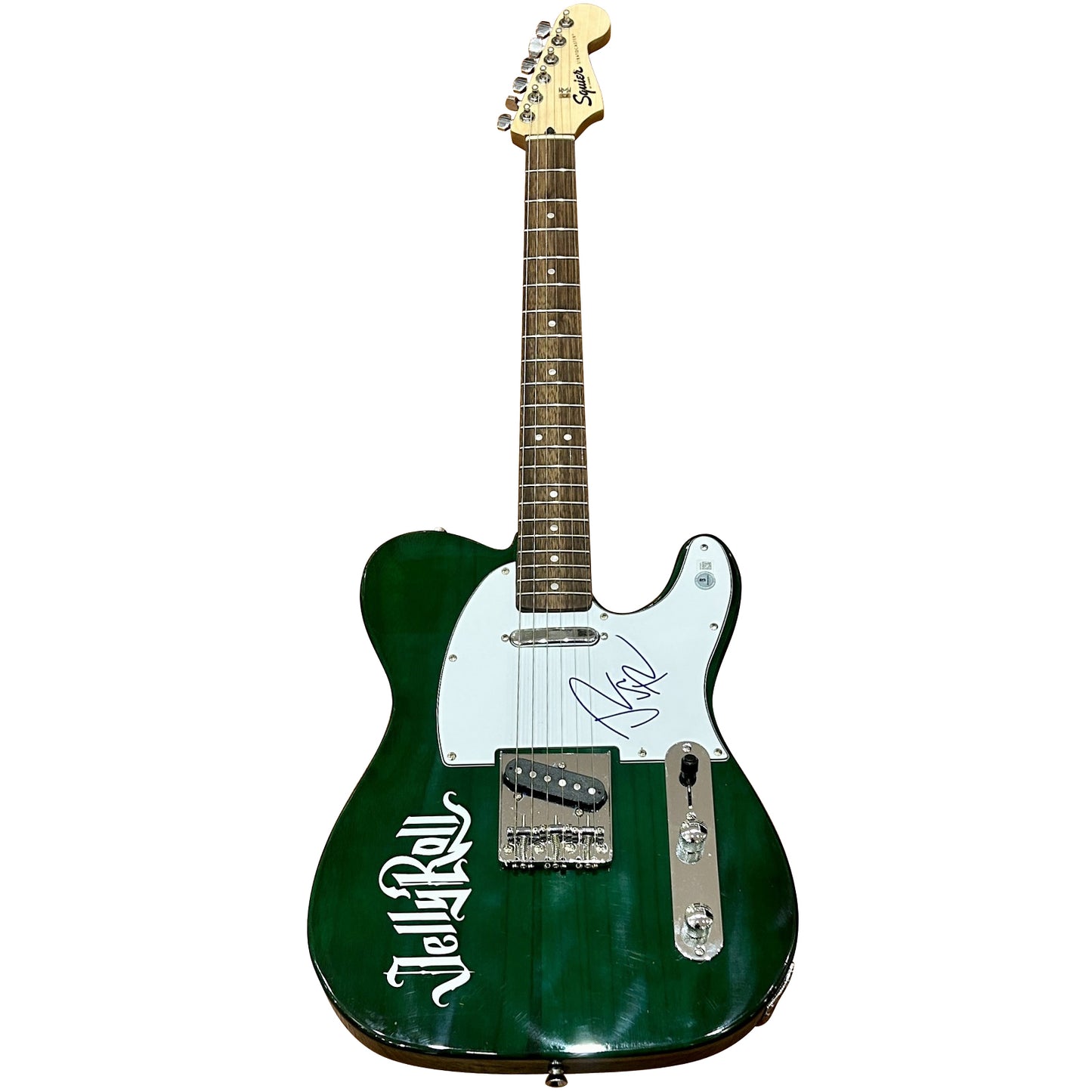 Jelly Roll Autographed Acoustic Guitar on body - Beckett