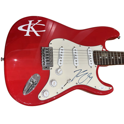 Kenny Chesney Autographed Electric Guitar on body - JSA