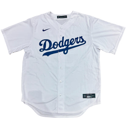 Mookie Betts Autographed Los Angeles Dodgers (2020 World Series White #50) Authentic Jersey - JSA