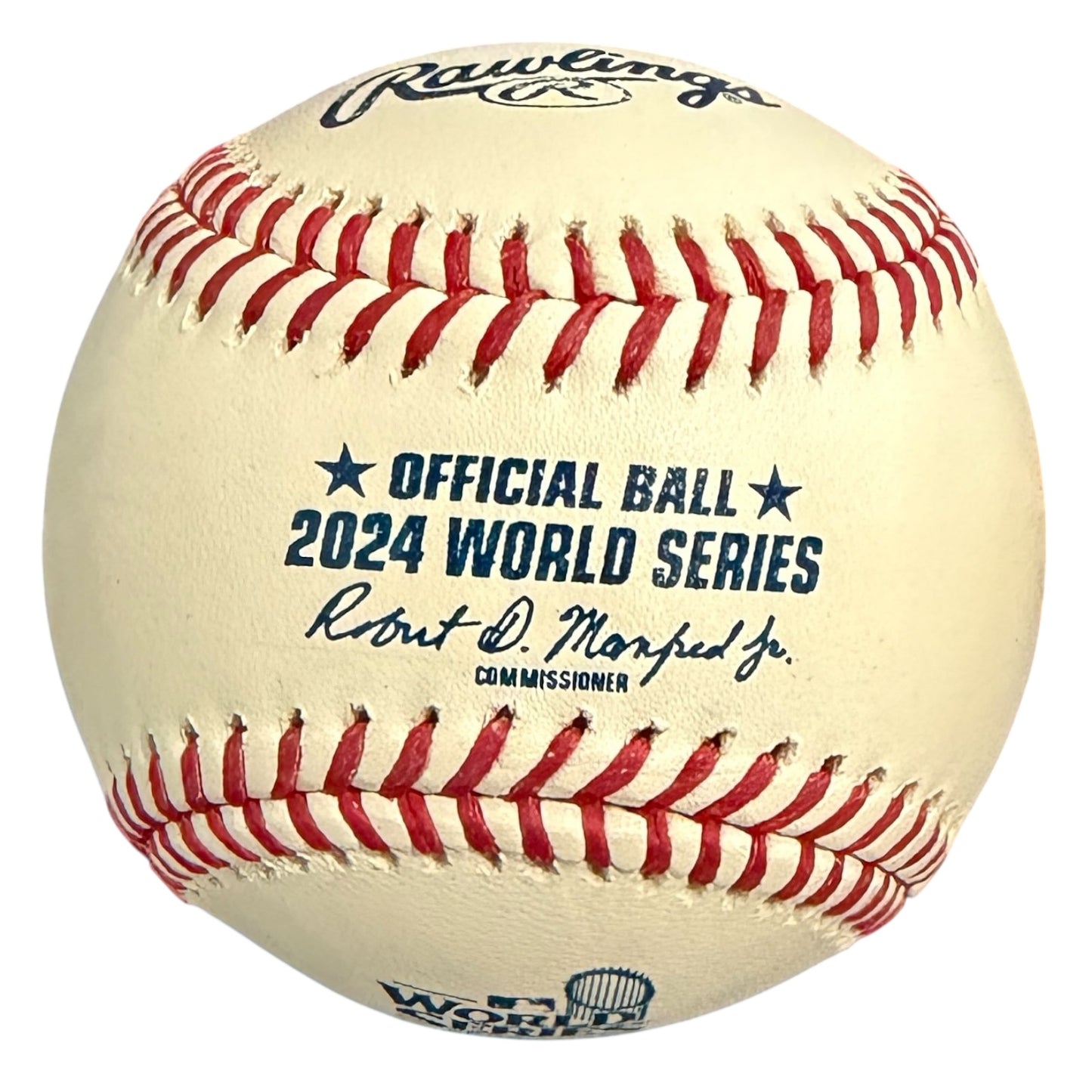 Mookie Betts Autographed 2024 World Series Baseball - JSA