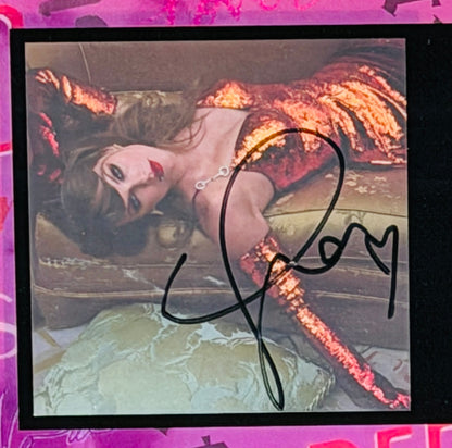 Taylor Swift Autographed The Life of a Showgirl Limited Edition CD Insert Deluxe Framed with Original Tour Poster  - PSA