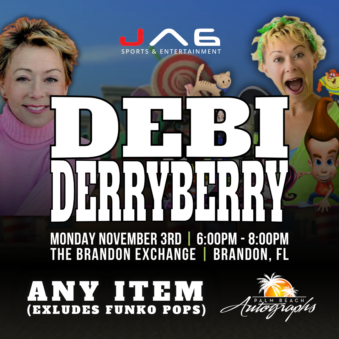 DEBI DERRYBERRY AUTOGRAPH EVENT - Tampa (Brandon Exchange) In-Store Public Signing - NOVEMBER 3RD, 2025