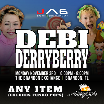 DEBI DERRYBERRY AUTOGRAPH EVENT - Tampa (Brandon Exchange) In-Store Public Signing - NOVEMBER 3RD, 2025
