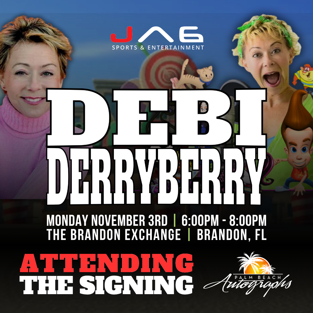 DEBI DERRYBERRY AUTOGRAPH EVENT - Tampa (Brandon Exchange) In-Store Public Signing - NOVEMBER 3RD, 2025