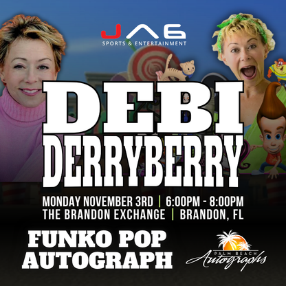 DEBI DERRYBERRY AUTOGRAPH EVENT - Tampa (Brandon Exchange) In-Store Public Signing - NOVEMBER 3RD, 2025