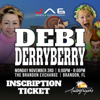 DEBI DERRYBERRY AUTOGRAPH EVENT - Tampa (Brandon Exchange) In-Store Public Signing - NOVEMBER 3RD, 2025