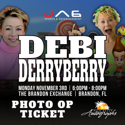 DEBI DERRYBERRY AUTOGRAPH EVENT - Tampa (Brandon Exchange) In-Store Public Signing - NOVEMBER 3RD, 2025